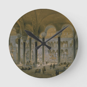 Horloge Ronde Haghia Sophia, plat 6 : la nef du nord, b gravé