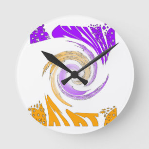 Horloge Ronde Hakuna Matata Dons étoiles.png