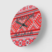 Horloge Ronde Hakuna Matata - Pas de soucis Collection d'Art Swa (Angle)
