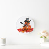 Horloge Ronde Halloween 5 (Maison)