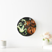 Horloge Ronde Halloween Fun (Maison)