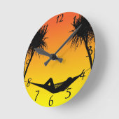 Horloge Ronde Hammock (Angle)