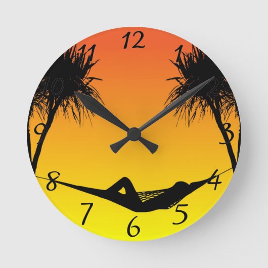 Horloge Ronde Hammock (Recto)
