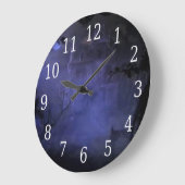 Horloge ronde hantée de Chambre de colline (Angle)