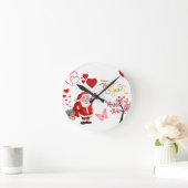 Horloge Ronde Happy New Year Wall Clock (Maison)