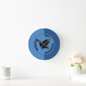 Horloge Ronde Harry Potter | RAVENCLAW™ Caractéristiques graphiq (Maison)