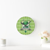 Horloge Ronde Harry Potter | SLYTHERIN™ Crest (Maison)