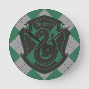 Horloge Ronde Harry Potter Slytherin House Pride Crest