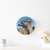 Horloge Ronde Harry the Happy Ostrich (Maison)