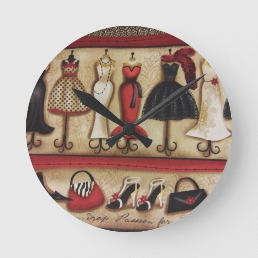 Horloge Ronde Haute-Fashion (Recto)