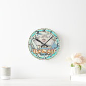 Horloge Ronde Hawaii Nurse (Maison)