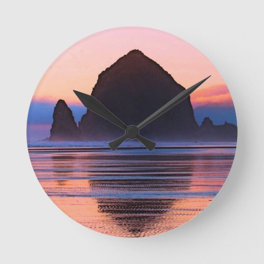 Horloge Ronde Haystack Rock (Recto)