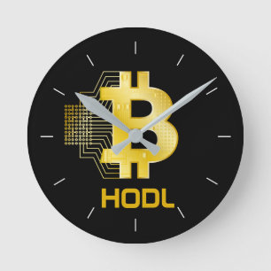 Horloge Ronde HÉBERGER votre bitcoin