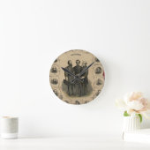 Horloge Ronde Héros de la guerre civile (Maison)
