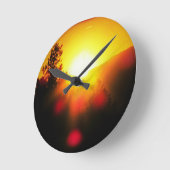 Horloge Ronde Heure de se lever coucher du soleil de lever de (Angle)