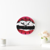 Horloge Ronde Heure d'heureuse !_ (Maison)