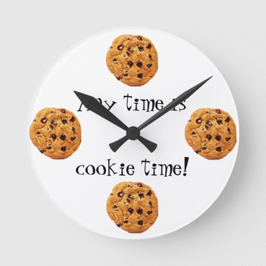 Horloge Ronde Heure du cookie (Recto)