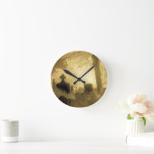 Horloge Ronde Heure gothique (Maison)