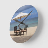 Horloge Ronde Heureux dehors (Angle)