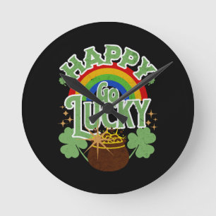 Horloge Ronde Heureux Go Lucky