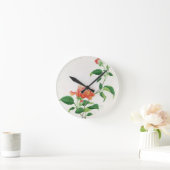Horloge Ronde Hibiscus (Maison)