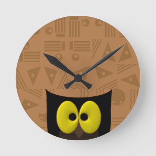 Horloge Ronde Hibou Sud-Ouest