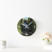 Horloge Ronde Hidden Falls dans le parc national du Grand Teton (Maison)