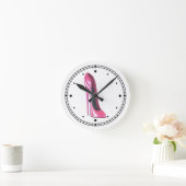 Horloge Ronde High heel Pink Stiletto shoe Wall Clock (Maison)