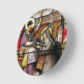 Horloge Ronde hip-hop biblique (Angle)