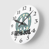 Horloge Ronde Hippie Hippie Soul (Angle)