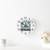 Horloge Ronde Hippie Hippie Soul (Maison)
