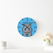 Horloge Ronde Hippo Large Clock (Maison)