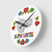 Horloge Ronde Hippo Lover (Angle)