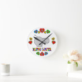 Horloge Ronde Hippo Lover (Maison)