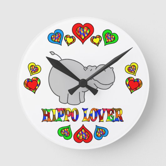 Horloge Ronde Hippo Lover (Recto)