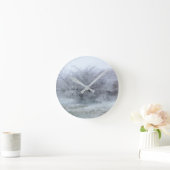 Horloge Ronde Hiver (Maison)