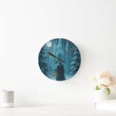 Horloge Ronde Hiver (Maison)