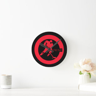 HORLOGE RONDE HOCKEY