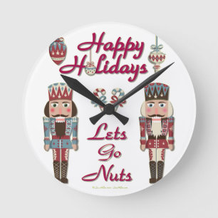 Horloge Ronde Holiday Nutcracker