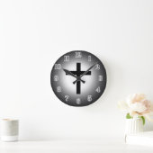 Horloge Ronde Holy Cross Clock. (Maison)