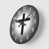 Horloge Ronde Holy Cross Clock. (Angle)