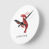 Horloge Ronde Homard (Angle)