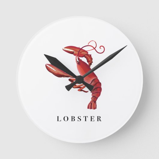 Horloge Ronde Homard (Recto)