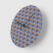 Horloge Ronde Honey Bee Wall (Angle)
