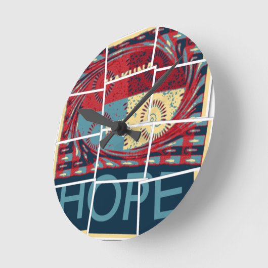 Horloge Ronde Hope Hakuna Matata (Angle)