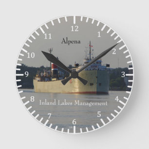 Horloge Ronde Horaire Alpena