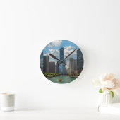 Horloge Ronde Horizon Chicago (Maison)