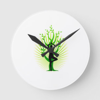 Horloge Ronde horloge, yoga