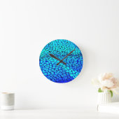 Horloge Ronde Horloges-Divers/Mosaïques Abstraites 3 (Maison)