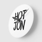 HORLOGE RONDE HOT JON (Angle)